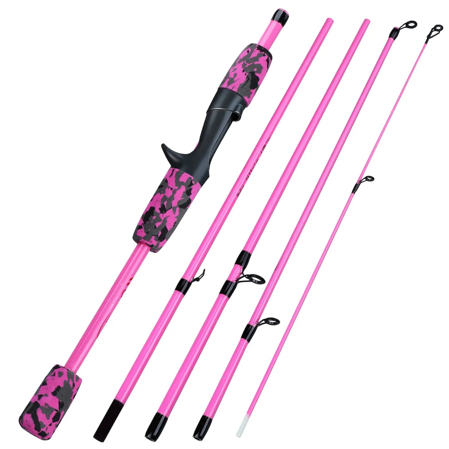 HookUpCo. 1.7m Spinning Fishing Rod for Travel - HookUpCo.