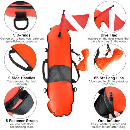 HookUpCo. Inflatable Dive Marker