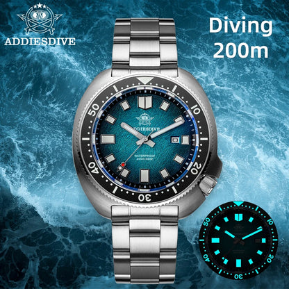 HookUpCo. Luminous Quartz Dive Watch