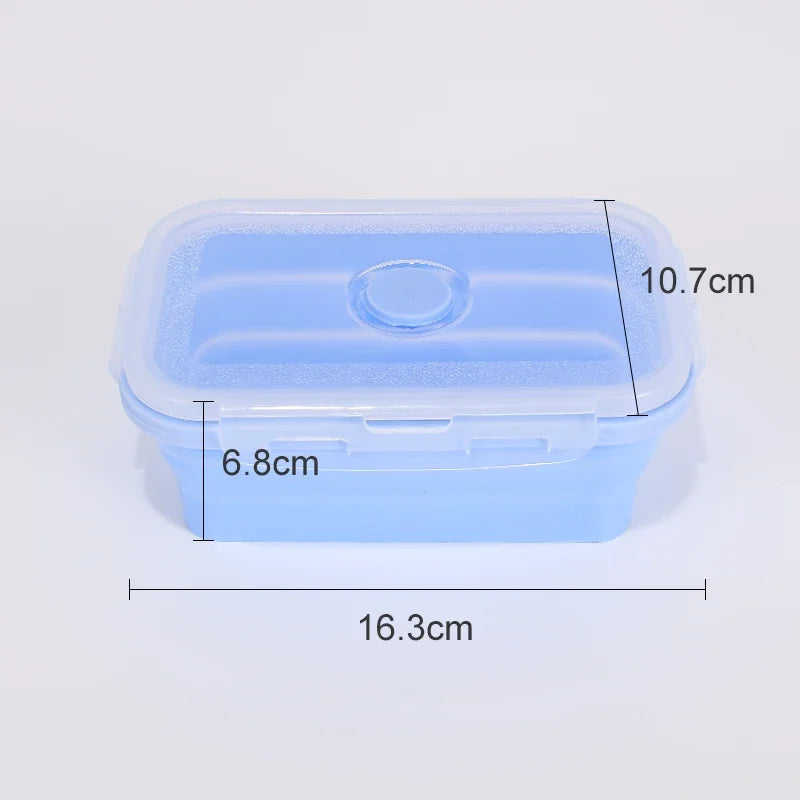 HookUpCo. Collapsible Silicone Food Storage Bowls