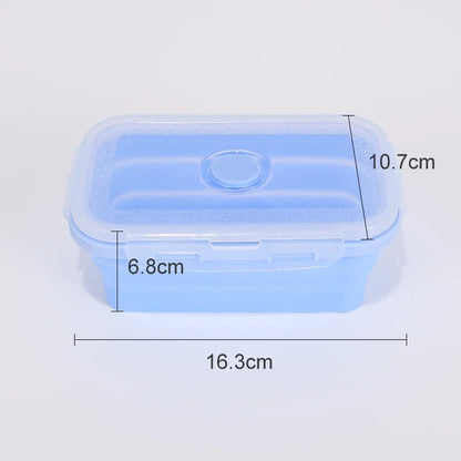 HookUpCo. Collapsible Silicone Food Storage Bowls