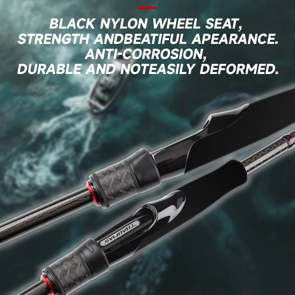 HookUpCo. Carbon Titanium Fishing Rod S862ML