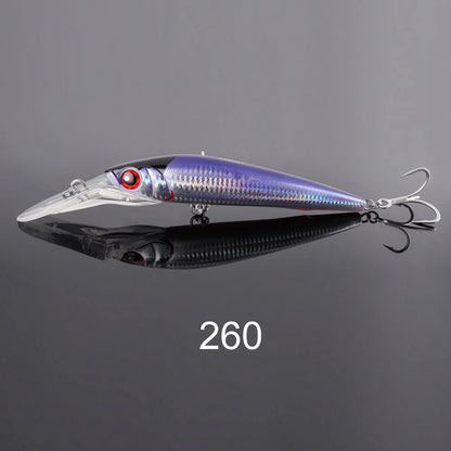 HookUpCo. 14cm Trolling Minnow Lure for Tuna - HookUpCo.