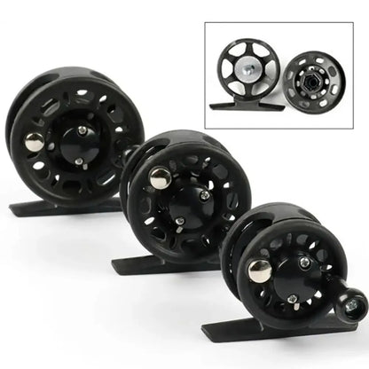 HookUpCo. Lightweight Ice Fishing Reel 50/60mm - HookUpCo.