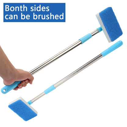 Double-Sided Aquarium Cleaning Brush