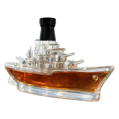 Creative 3D Glass Decanters for Whiskey Lovers' Bar Decor