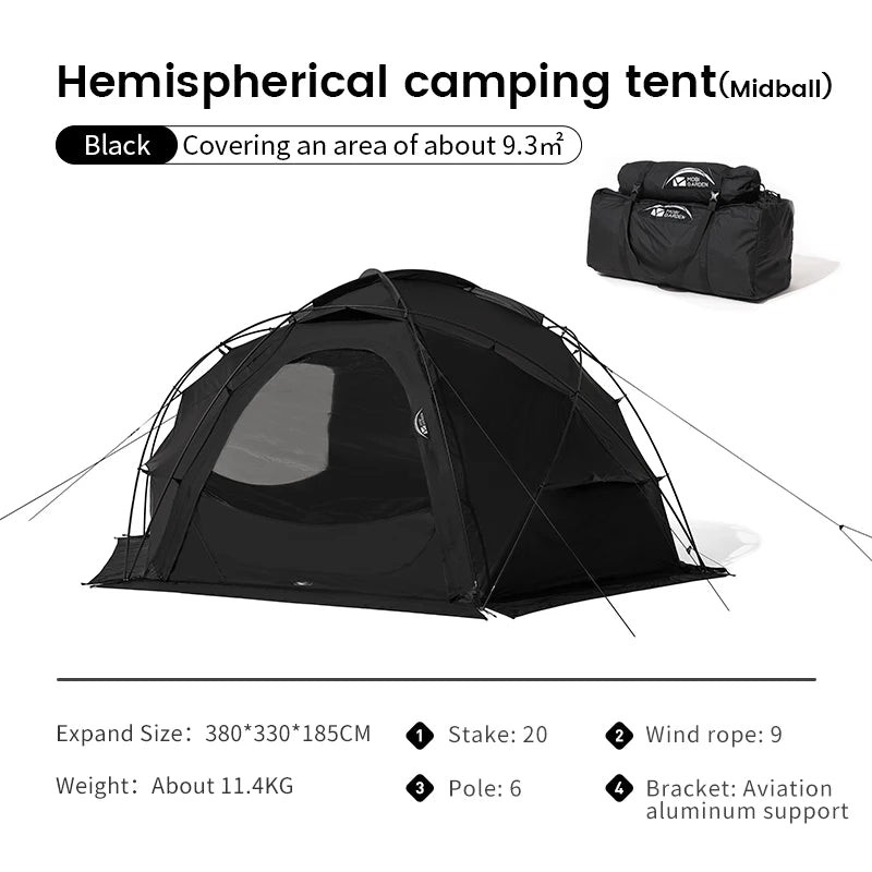 HookUpCo. Ultra-light Waterproof Camping Tent - HookUpCo.