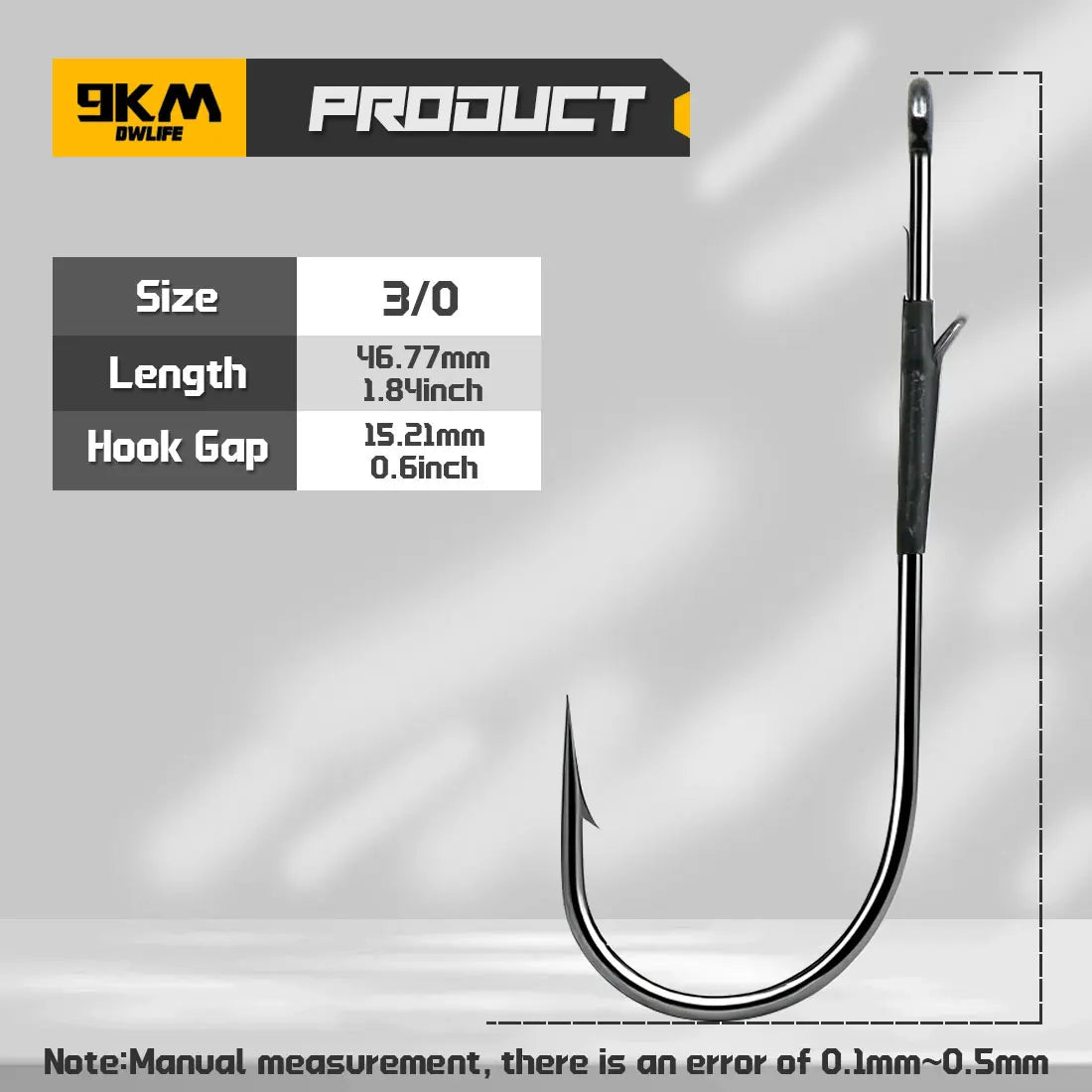 HookUpCo. Heavy Cover Worm Hooks for Bass Fishing - HookUpCo.
