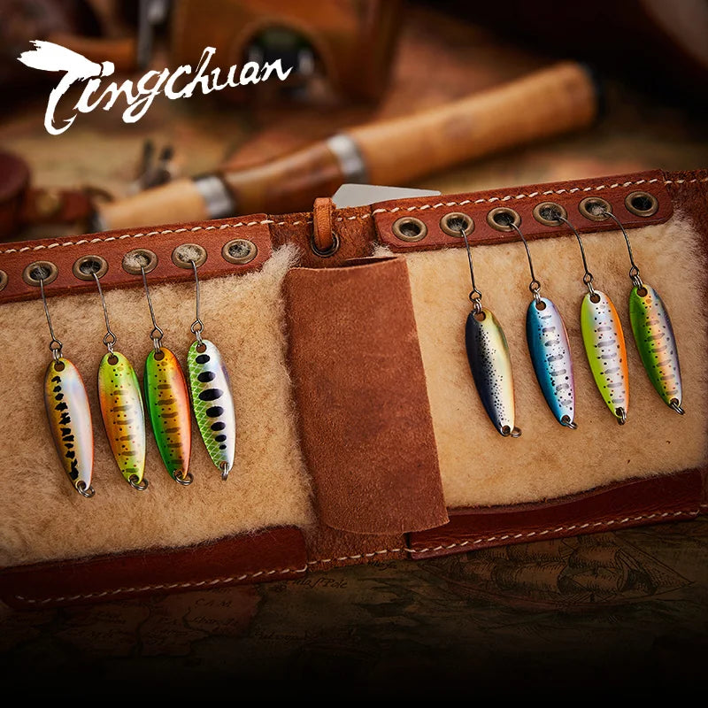 HookUpCo. Metal Spoon Lure for Trout and Bass - HookUpCo.