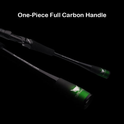 HookUpCo. High Carbon Long Throw Fishing Rod