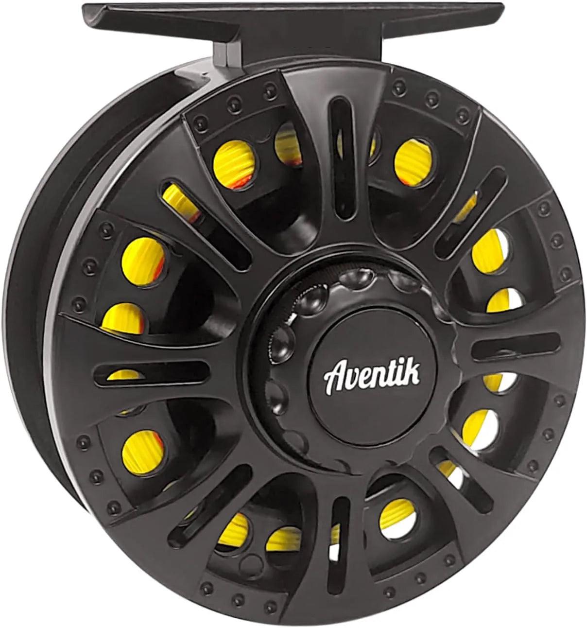 HookUpCo. Classic Graphite Fly Reel, Large Arbor - HookUpCo.