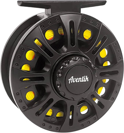 HookUpCo. Classic Graphite Fly Reel, Large Arbor - HookUpCo.