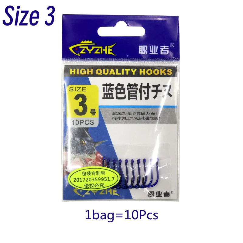HookUpCo. High Carbon Steel Fishing Hooks Set - HookUpCo.