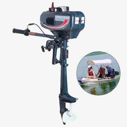 3.5HP-3.6HP Water Cooled Two-Stroke Fishing Kayak Boat Outboard Motor