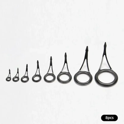 Durable Ceramic Fishing Rod Repair Kit, 8Pcs - HookUpCo.