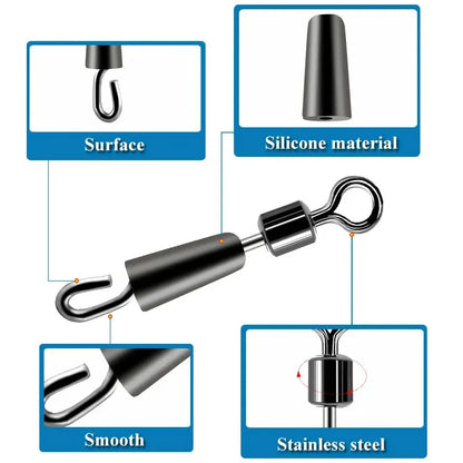 HookUpCo. Ball Bearing Swivels for Fishing Gear - HookUpCo.