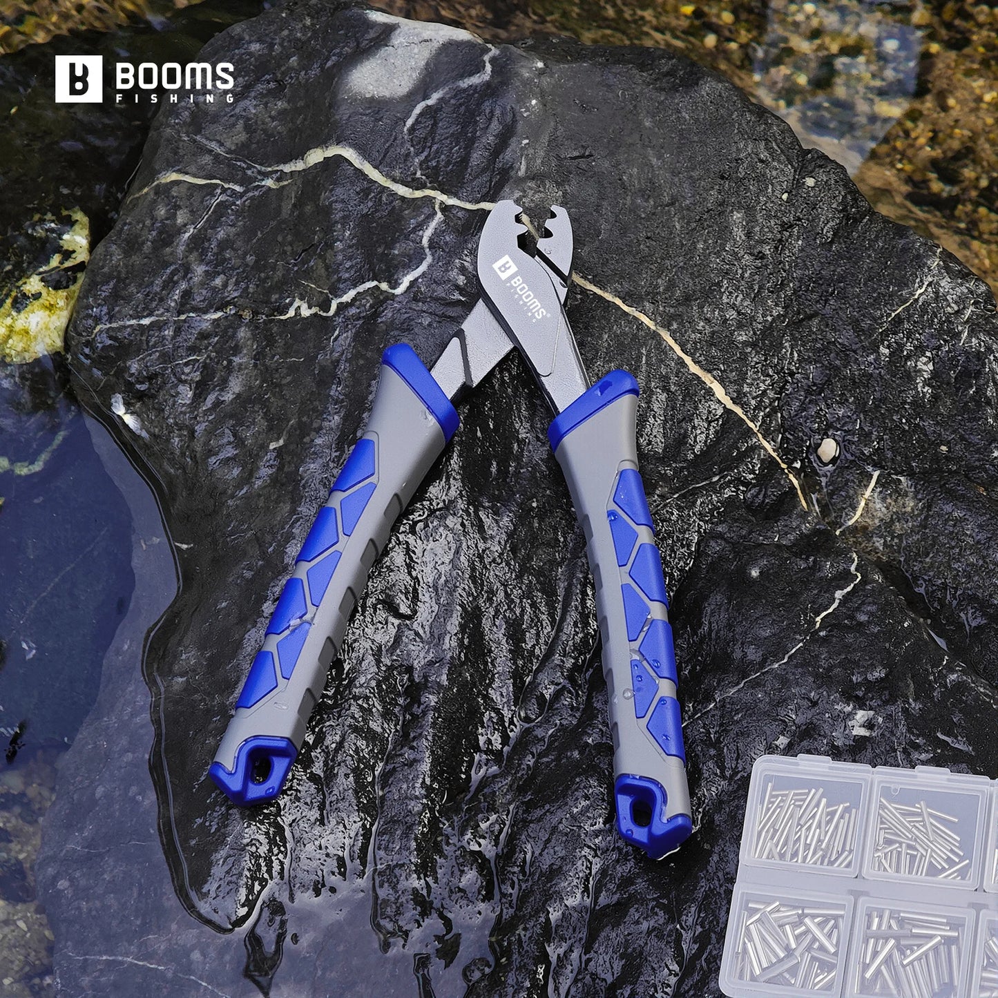 HookUpCo. Fishing Crimping Tool with Sleeves Set - HookUpCo.