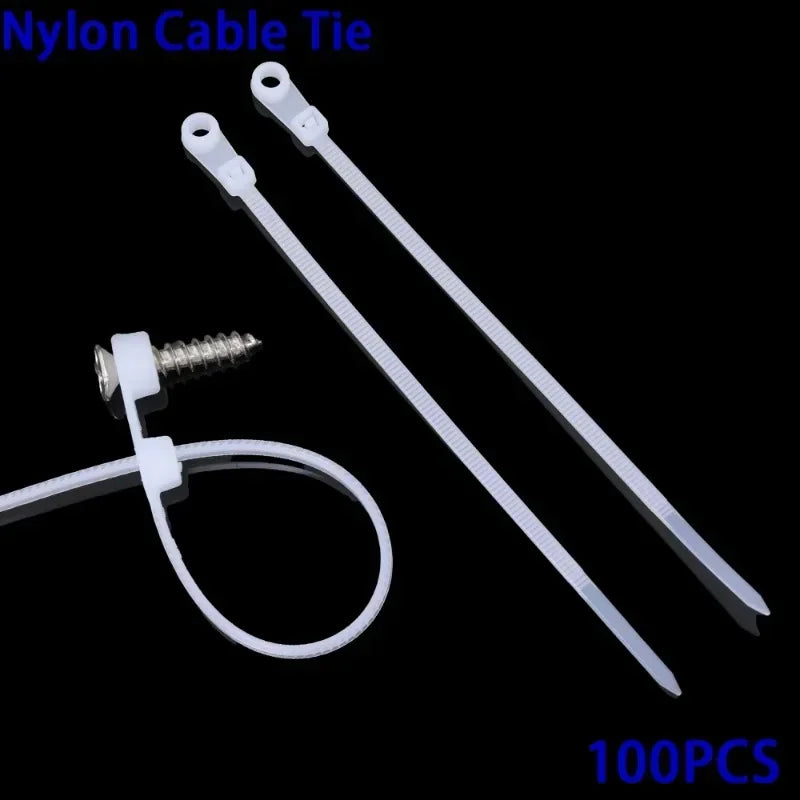 Reusable Nylon Cable Ties 500PCS