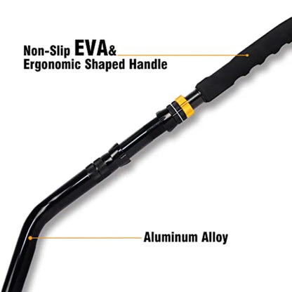 HookUpCo. Bent Butt Saltwater Fishing Rod 2-Piece - HookUpCo.