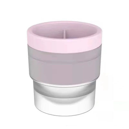 Stackable Silicone Ice Sphere Molds for Drinks