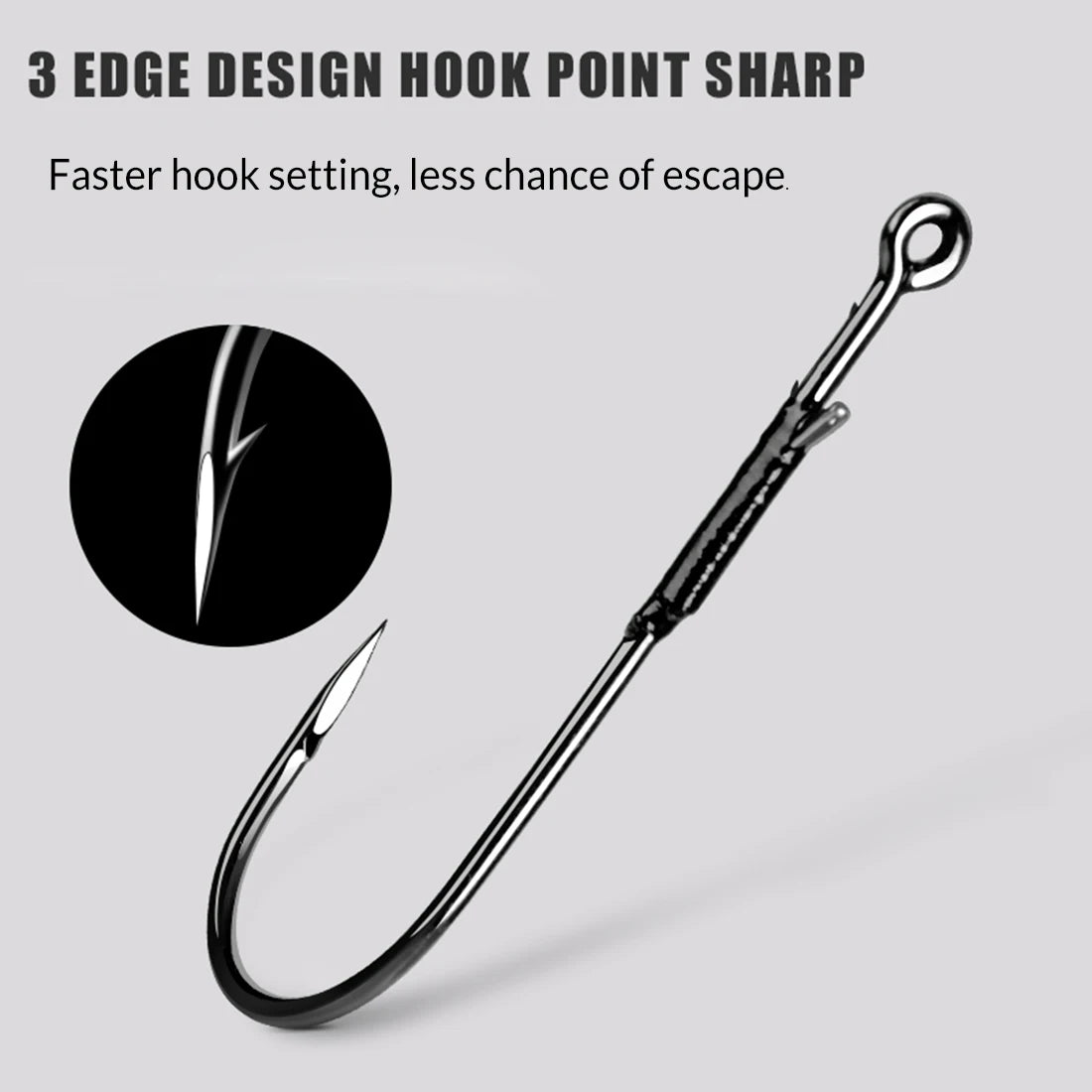 HookUpCo. Heavy Cover Worm Hooks for Bass Fishing - HookUpCo.