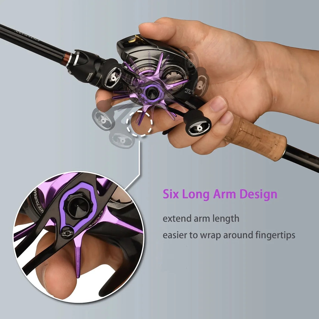 HookUpCo. Aluminum Star Drag for Baitcasting Reels - HookUpCo.