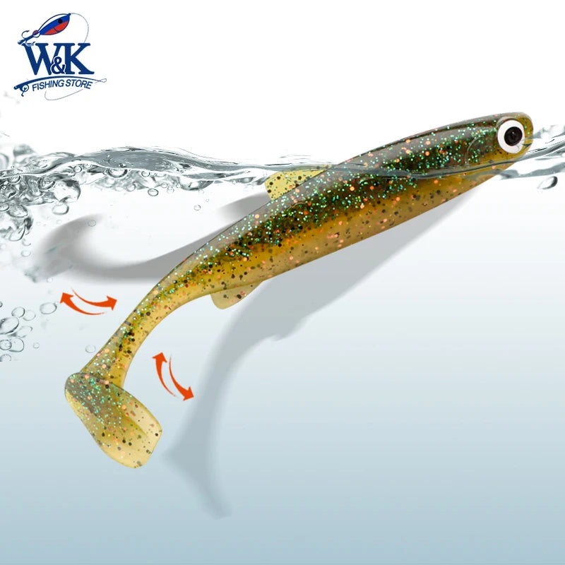 HookUpCo. 2024 Soft Bait Swimbait for Fishing
