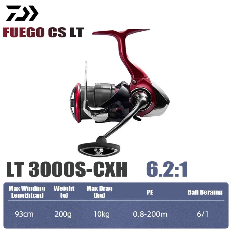 HookUpCo. Fuego CS LT Spinning Reel 12kg Drag - HookUpCo.