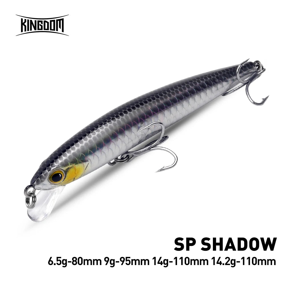 Suspending Minnow Wobbler Crank Baits for Bass