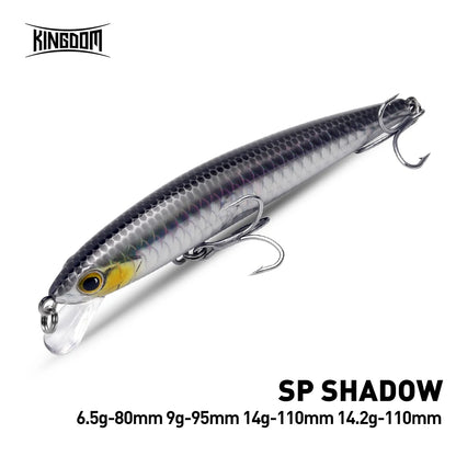 Suspending Minnow Wobbler Crank Baits for Bass