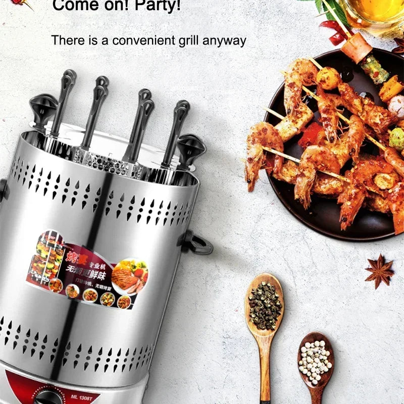 HookUpCo. Smokeless Indoor Grill