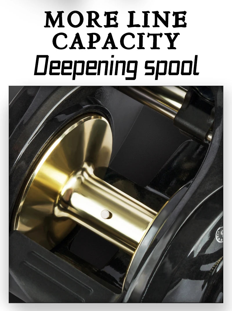 HookUpCo. High-Speed Saltwater Fishing Reel - HookUpCo.