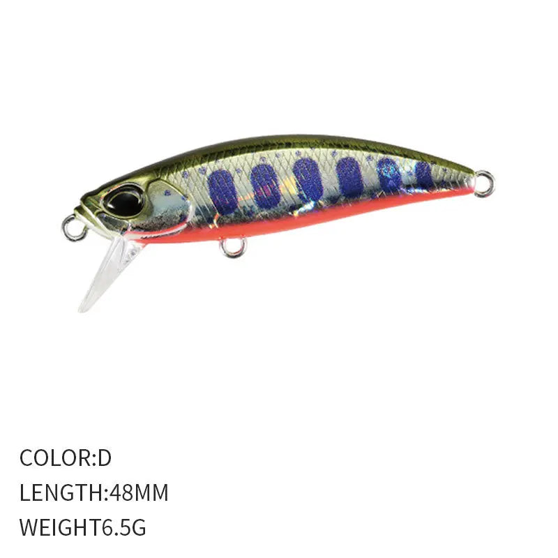 48mm Hard Fishing Lures with Great Action for Professionals