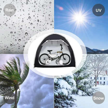 Spacious Waterproof Bike Storage Tent