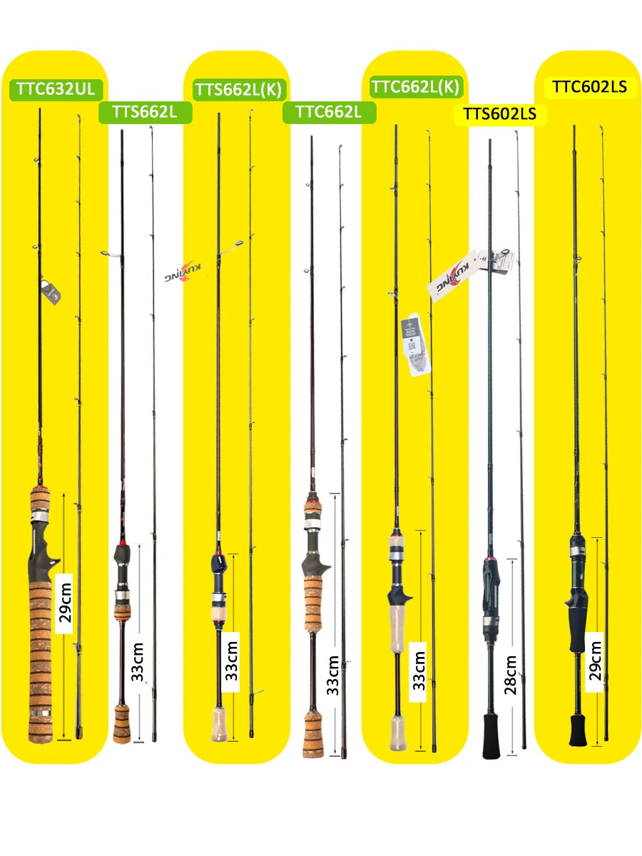 HookUpCo. Carbon Fishing Rod for Rivers and Streams - HookUpCo.