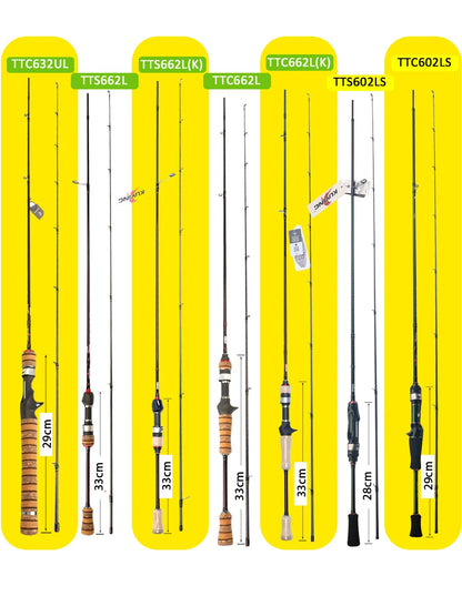 HookUpCo. Carbon Fishing Rod for Rivers and Streams - HookUpCo.