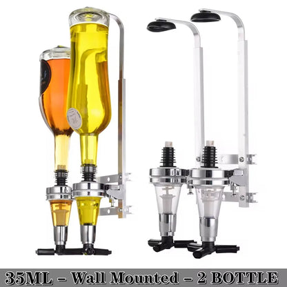 Wall Mounted Liquor Dispenser for Home Bars