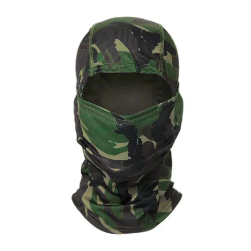 Camouflage Full Face Balaclava for Outdoor Sports and Cycling