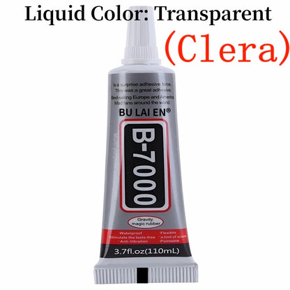 HookUpCo. B-7000 Clear Adhesive for Repairs