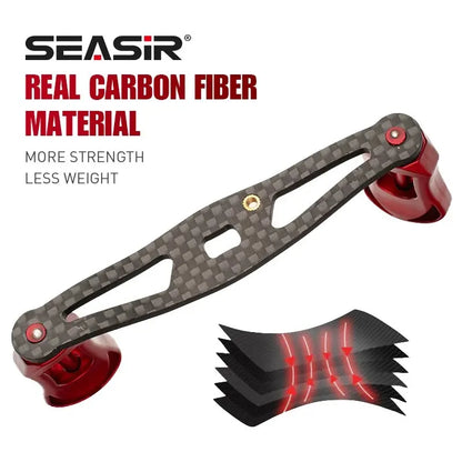 HookUpCo. Ultra Light Carbon Fiber Reel Handle - HookUpCo.