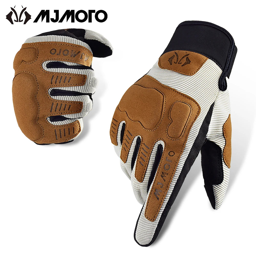 HookUpCo. Summer Windproof Motorcycle Gloves for Riders
