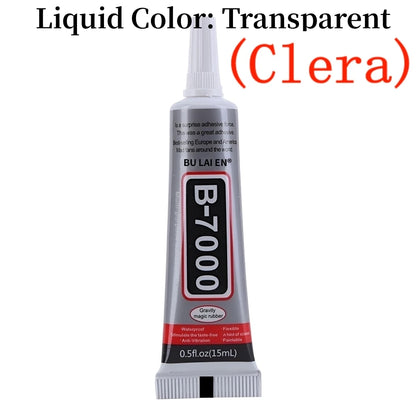HookUpCo. B-7000 Clear Adhesive for Repairs