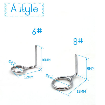 Premium Fishing Rod Guide Replacement Set - 6 Pcs - HookUpCo.