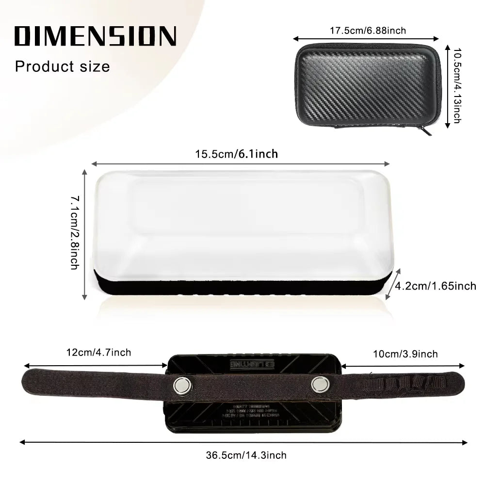 USB Rechargeable Camping Lantern - 1500LM High Power LED Light