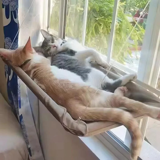 HookUpCo. Winter Cat Hammock Bed with Suction Cups