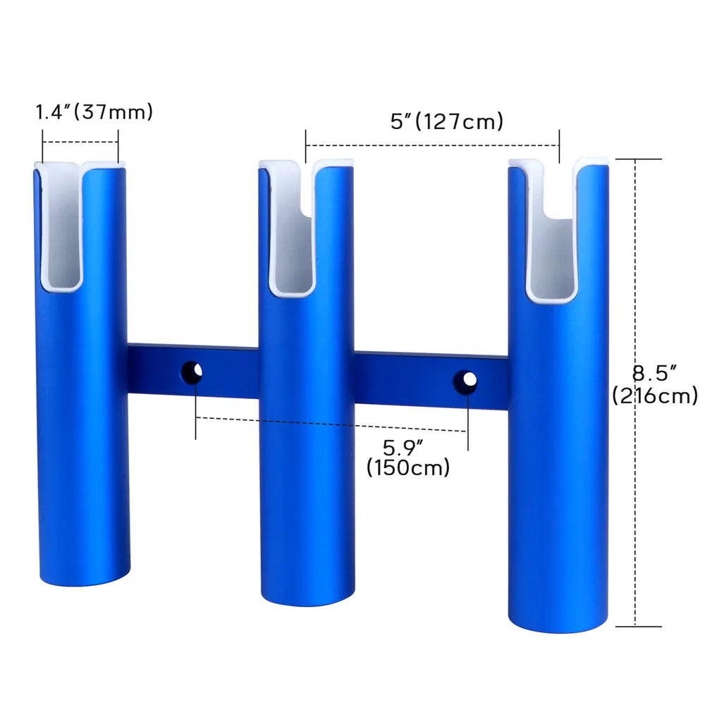 HookUpCo. Wall-Mounted Fishing Rod Holder Rack - HookUpCo.