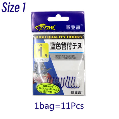 HookUpCo. High Carbon Steel Fishing Hooks Set - HookUpCo.