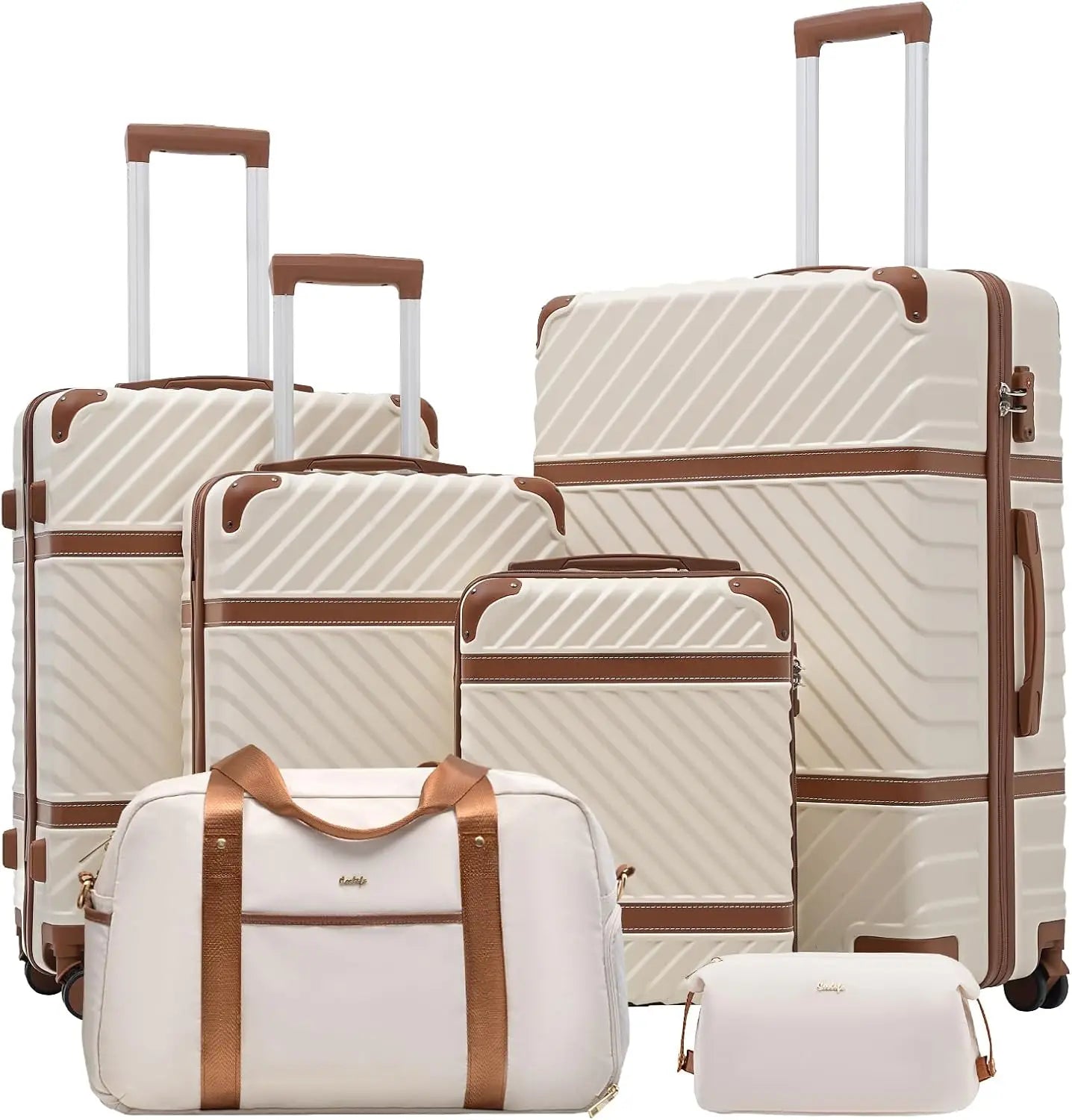 HookUpCo. Hardshell Luggage Set
