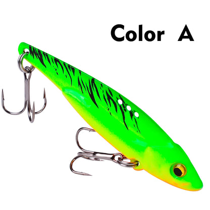 HookUpCo. Vibrating Spoon Bass Fishing Lure - HookUpCo.