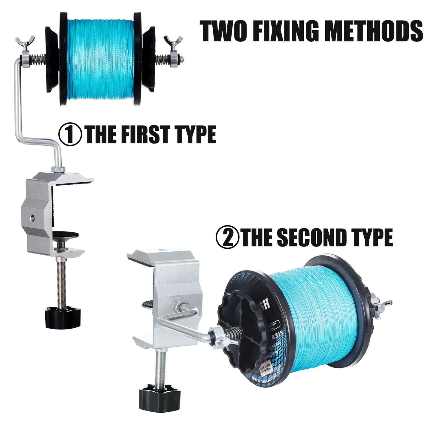HookUpCo. Portable Fishing Line Spooler Machine - HookUpCo.